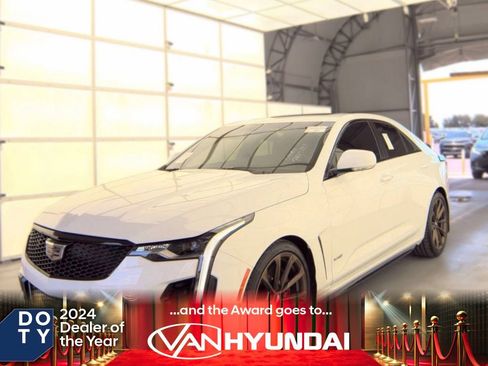 Used 2023 Cadillac CT4 V Blackwing w/ Driver Assist Package RWD image 1