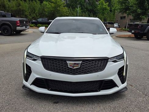 Used 2023 Cadillac CT4 V Blackwing w/ LPO, Blue Accent Package RWD image 2