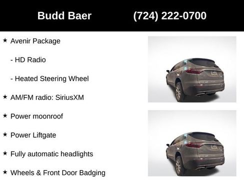 Used 2018 Buick Enclave Avenir w/ Avenir Technology Package image 5