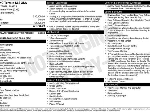 Used 2024 GMC Terrain SLE image 2