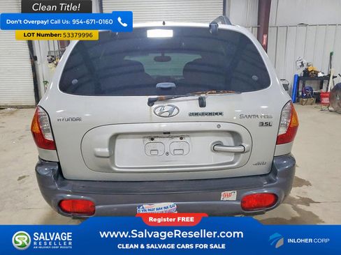 Used 2004 Hyundai Santa Fe 4WD 3.5L image 8