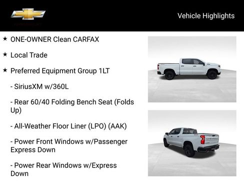 Certified 2024 Chevrolet Silverado 1500 LT Trail Boss w/ Protection Package AWD/4WD image 20