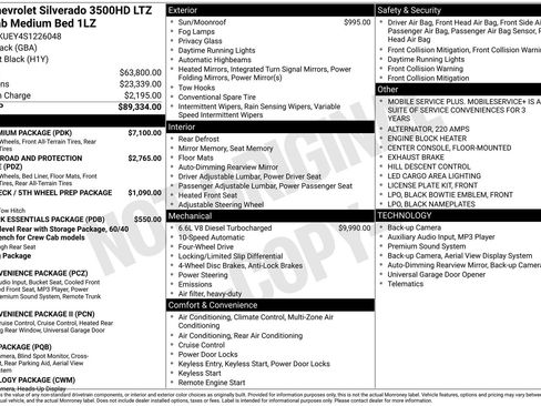 New 2025 Chevrolet Silverado 3500 LTZ w/ LTZ Premium Package image 4