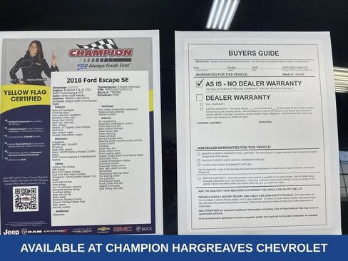 Used 2018 Ford Escape SE FWD image 43
