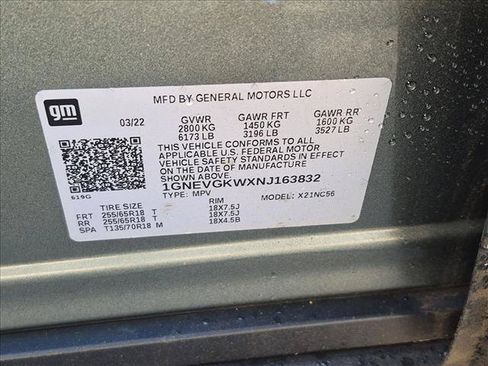 Used 2022 Chevrolet Traverse LT AWD/4WD image 16