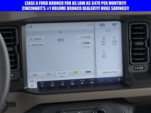 New 2026 Ford Bronco Big Bend w/ Black Diamond Package AWD/4WD image 15