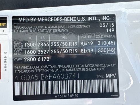 Used 2015 Mercedes-Benz ML 350 2WD image 36