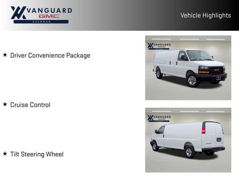 New 2026 GMC Savana 2500 Extended w/ Driver Convenience Package RWD image 10