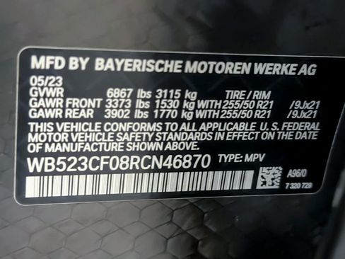 Used 2024 BMW iX xDrive50 w/ Premium Package AWD/4WD image 30