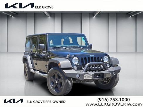 Used 2015 Jeep Wrangler Unlimited Sport w/ Quick Order Package 24S AWD/4WD image 1