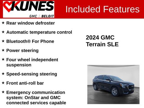 Used 2024 GMC Terrain SLE FWD image 3