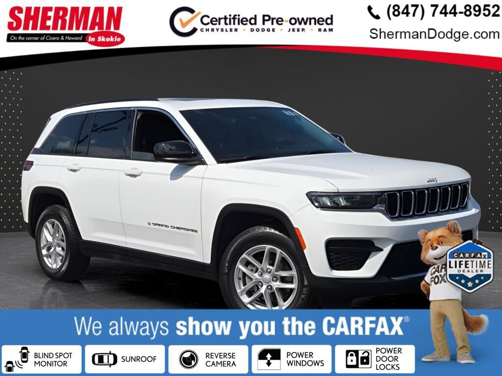 Certified 2024 Jeep Grand Cherokee Laredo X RWD image 1