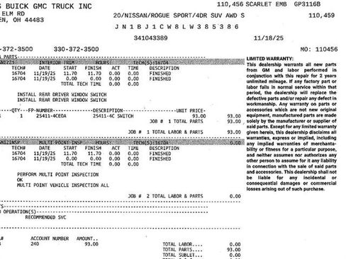 Used 2020 Nissan Rogue Sport S w/ Appearance Package image 10