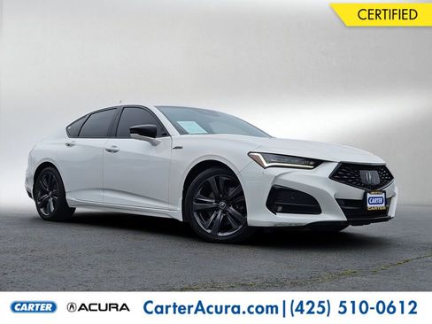 Certified 2021 Acura TLX w/ A-SPEC Pkg AWD/4WD image 1