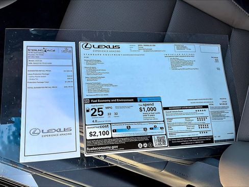 New 2025 Lexus ES 350 w/ Premium Package image 21