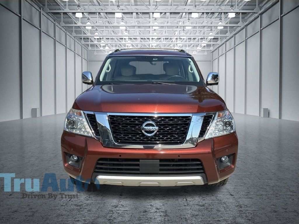 Used 2018 Nissan Armada Platinum w/ Captain Seat Package RWD image 2