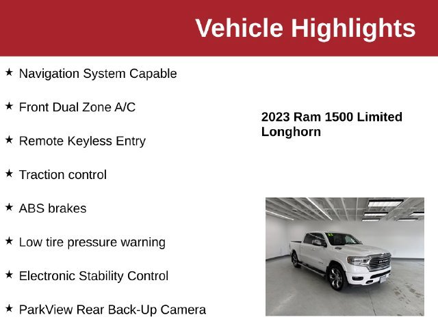 Used 2023 RAM 1500 Limited w/ Body-Colour Bumper Group AWD/4WD image 10
