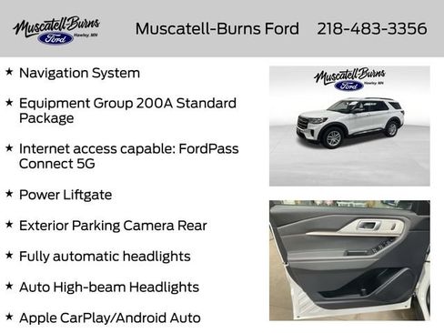 Used 2025 Ford Explorer Active AWD/4WD image 7