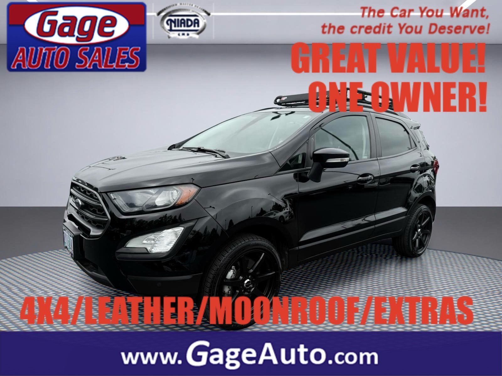 Used 2018 Ford EcoSport SES AWD/4WD image 1