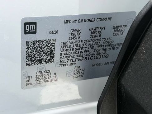 New 2026 Chevrolet Trax LS w/ LS Convenience Package FWD image 10