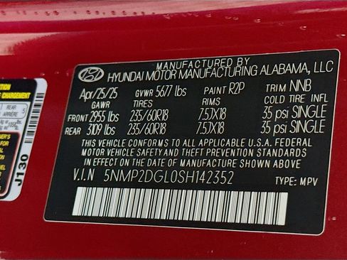 Certified 2025 Hyundai Santa Fe SEL AWD/4WD image 31