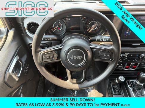 Used 2025 Jeep Wrangler Unlimited Sport AWD/4WD image 8