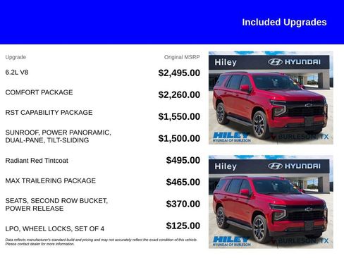 Used 2025 Chevrolet Tahoe RST w/ Comfort Package RWD image 5