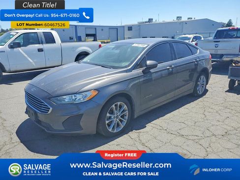 Used 2019 Ford Fusion SE FWD image 1