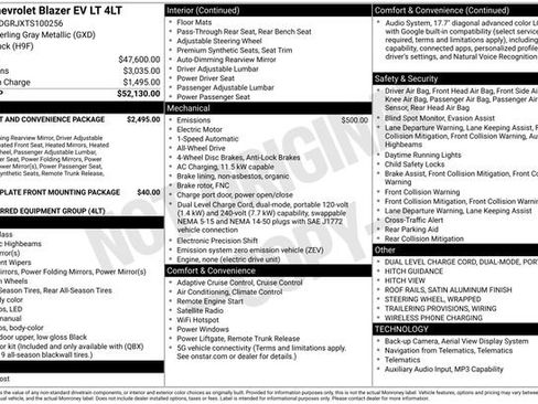 New 2026 Chevrolet Blazer EV LT image 26