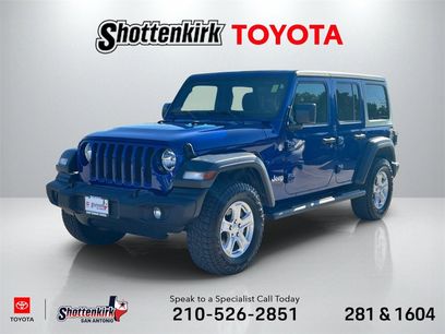 Used 2018 Jeep Wrangler Unlimited Sport S