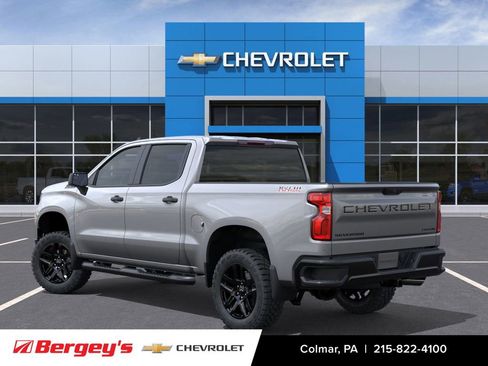 New 2026 Chevrolet Silverado 1500 Custom Trail Boss w/ Dark Appearance Package AWD/4WD image 4
