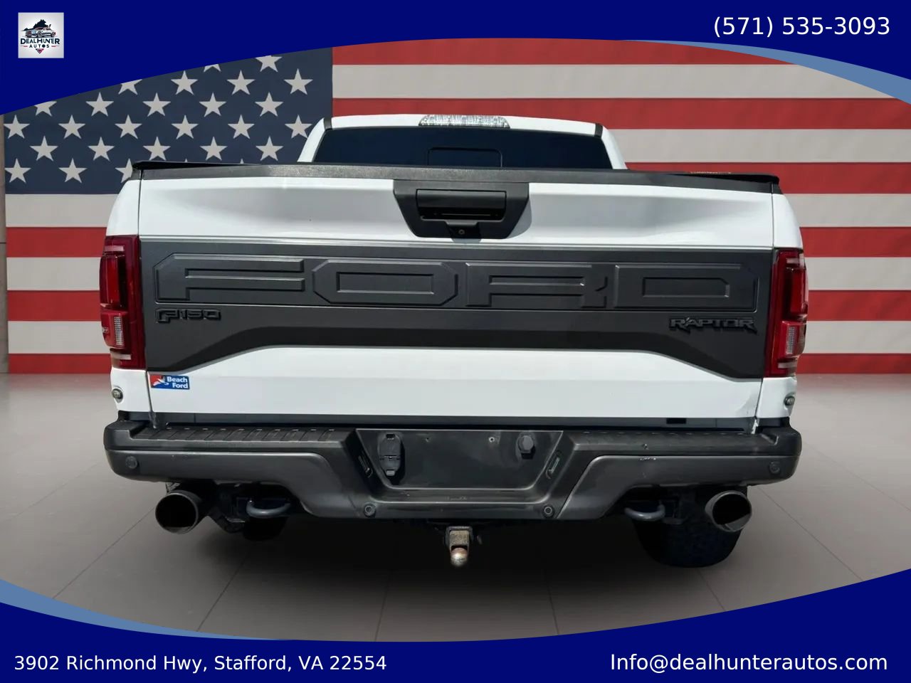 Used 2018 Ford F150 Raptor w/ Equipment Group 801A Mid AWD/4WD image 7