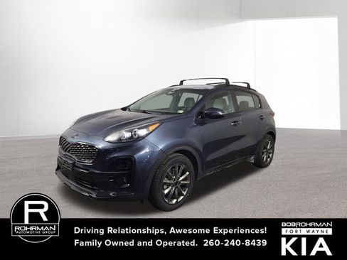 Certified 2022 Kia Sportage Nightfall Edition w/ Nightfall Fwd Premium Package image 1