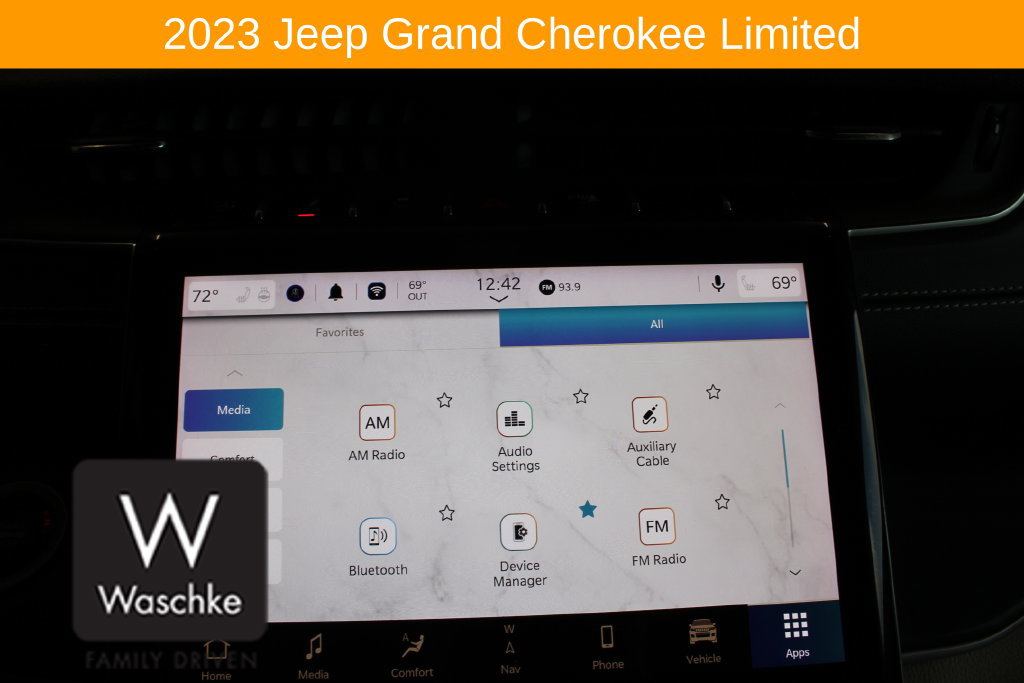 Used 2023 Jeep Grand Cherokee Limited w/ Trailer Tow Prep Group (B) AWD/4WD image 64