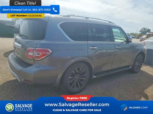 Used 2017 Nissan Armada Platinum w/ Captain Seat Package AWD/4WD image 4