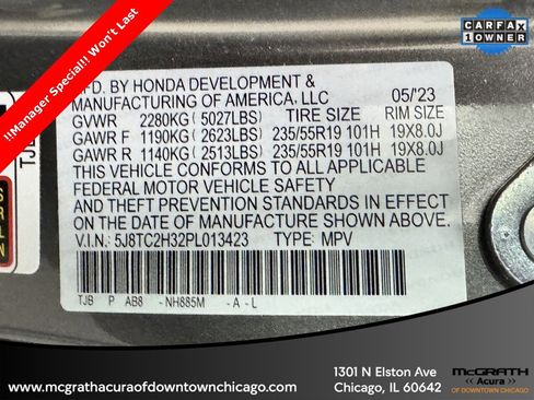 Used 2023 Acura RDX AWD image 11