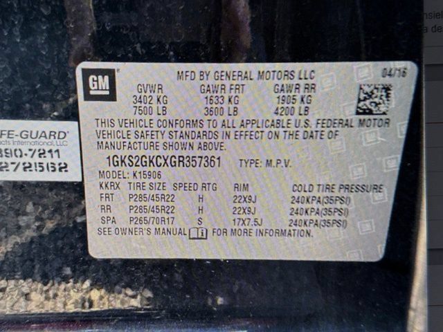 Used 2016 GMC Yukon XL SLT w/ Open Road Package AWD/4WD image 50