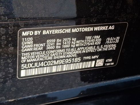 Used 2021 BMW X5 M50i w/ Executive Package image 28