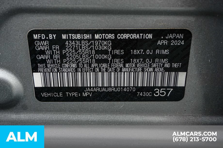 Used 2024 Mitsubishi Outlander Sport SE AWD/4WD image 57