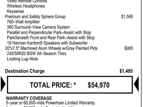 Used 2021 Chrysler Pacifica Limited w/ Uconnect Theater Family Group AWD/4WD image 34