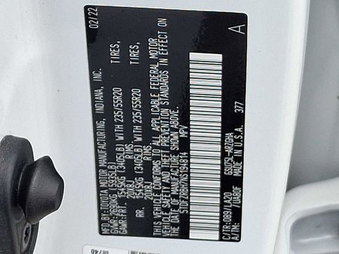 Certified 2022 Toyota Highlander Platinum image 33