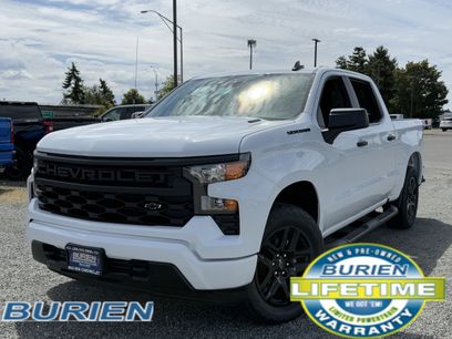 New 2025 Chevrolet Silverado 1500 Custom w/ Turbomax Blackout Package