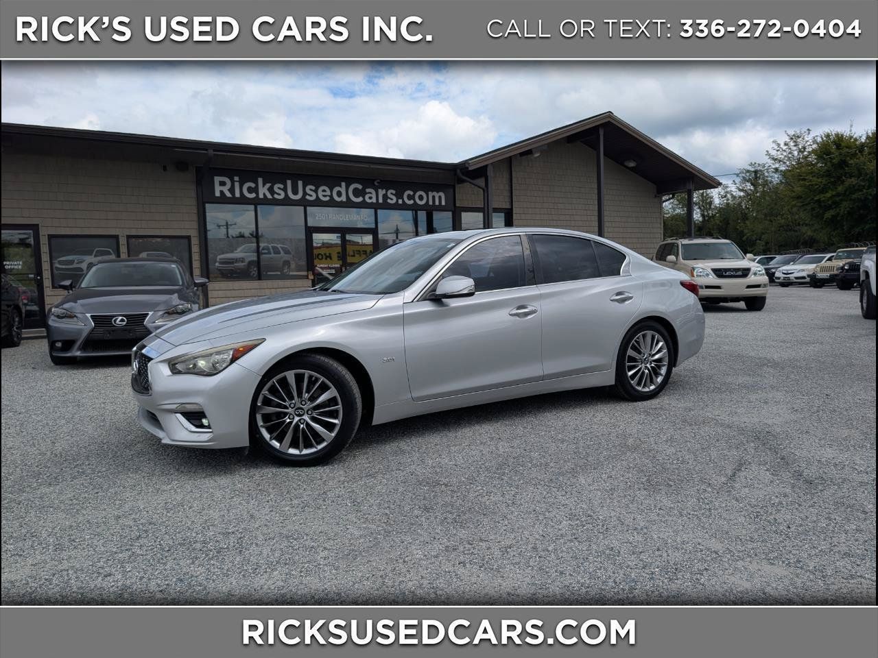 Used 2018 INFINITI Q50 Luxe RWD image 1