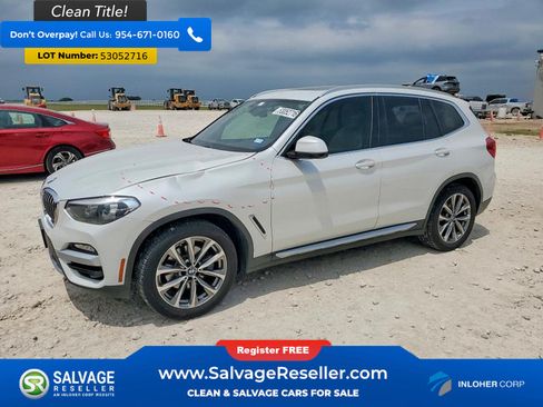 Used 2019 BMW X3 sDrive30i w/ Driving Assistance Package RWD image 1