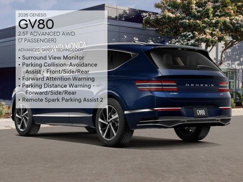 New 2026 Genesis GV80 2.5T Advanced image 7