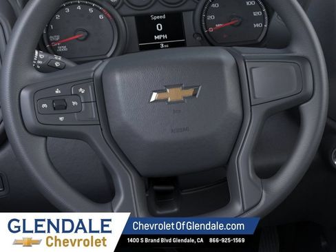 New 2026 Chevrolet Silverado 1500 Custom w/ Turbomax Blackout Package RWD image 19