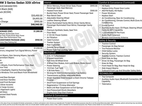 Used 2017 BMW 320i xDrive 320i xDrive image 9