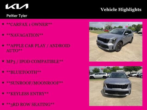Certified 2025 Kia Sorento S w/ Panoramic Sunroof Package FWD image 12