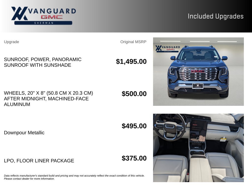 New 2027 GMC Terrain Denali w/ LPO, Floor Liner Package AWD/4WD image 9