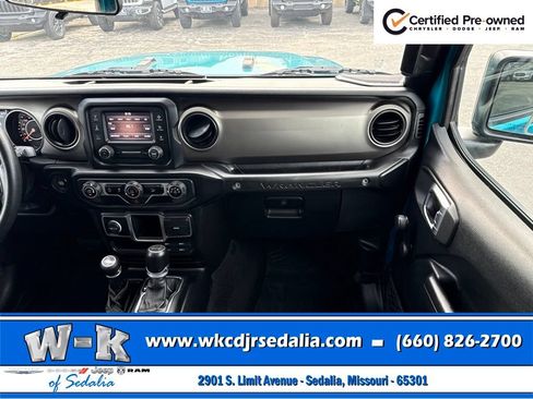 Certified 2020 Jeep Wrangler Unlimited Sport AWD/4WD image 41